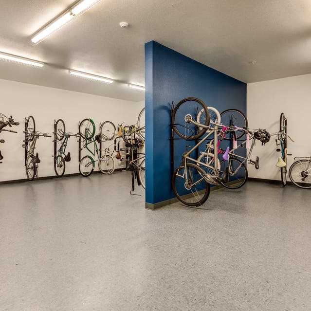 Osprey Apartments - bike storage for residents